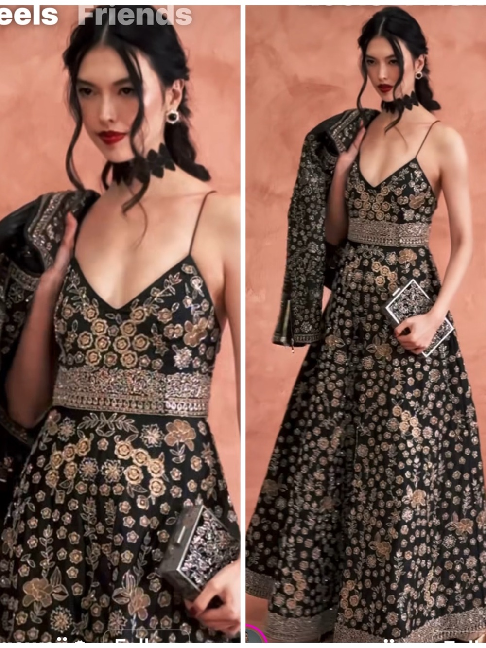 ALICE + OLIVIA DOMENICA EMBELLISHED GOWN - Picture 9 of 17
